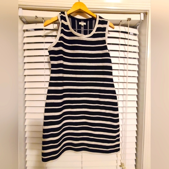 Max studio black and white stripe large - Picture 1 of 4